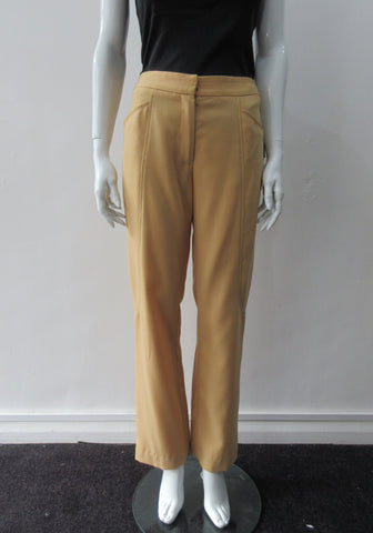 060301 -Brown Faux Suede Trouser