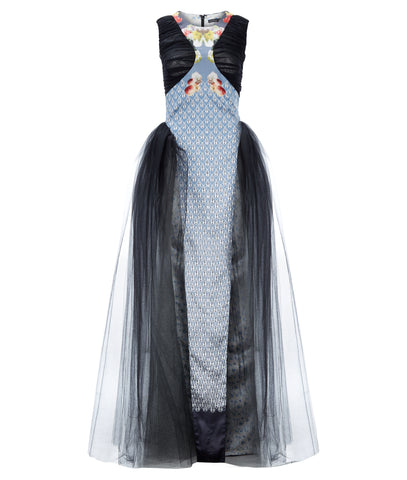 180605C -Print Tri-Point Dress [SAMPLE]